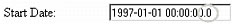 Date information including tenths of seconds